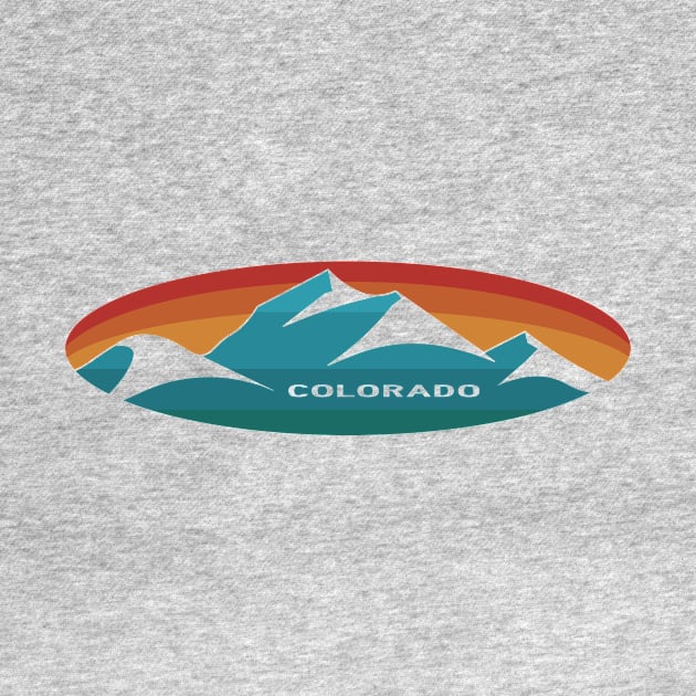 colorado landscape icon by pholange